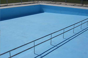 Elastyczna farba akrylowa odporna na promieniowanie UV do basenów Maxsheen Pool, op 25 kg