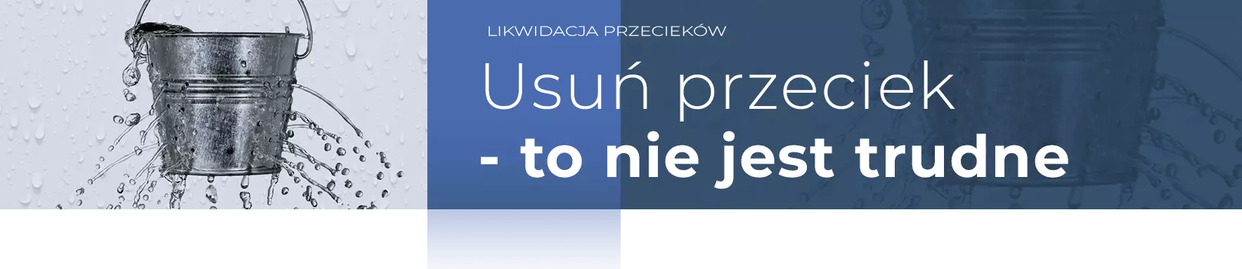 Usuń przeciek - to nie jest trudne